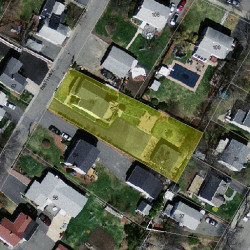 70 Smith Ave, Newton, MA 02465 aerial view