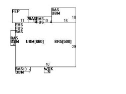 13 West St, Newton, MA 02458 floor plan