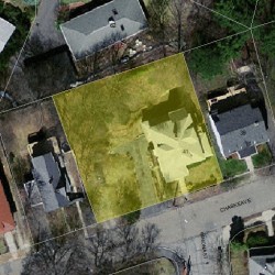 41 Chaske Ave, Newton, MA 02466 aerial view
