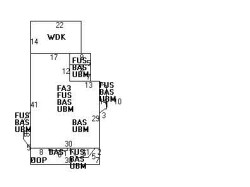 64 Putnam St, Newton, MA 02465 floor plan