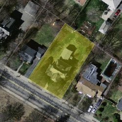 285 Crafts St, Newton, MA 02460 aerial view