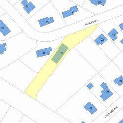 26 Fairlee Rd, Newton, MA 02468 plot plan