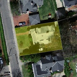 12 Balcarres Rd, Newton, MA 02465 aerial view