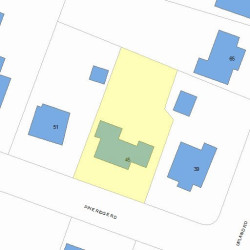 45 Pine Ridge Rd, Newton, MA 02468 plot plan