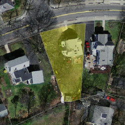 324 Auburndale Ave, Newton, MA 02466 aerial view