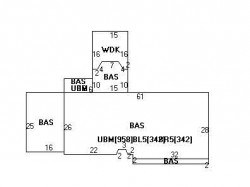 1337 Commonwealth Ave, Newton, MA 02465 floor plan