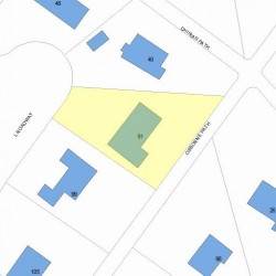 91 Osborne Path, Newton, MA 02459 plot plan