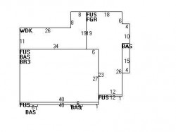 239 Waltham St, Newton, MA 02465 floor plan