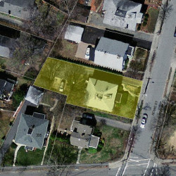 35 Rowe St, Newton, MA 02466 aerial view