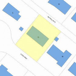 15 Kappius Path, Newton, MA 02459 plot plan