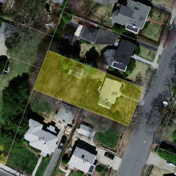 229 Winslow Rd, Newton, MA 02468 aerial view