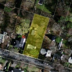 29 Cotton St, Newton, MA 02458 aerial view