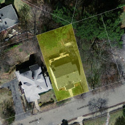 39 Chaske Ave, Newton, MA 02466 aerial view