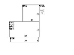 94 Los Angeles St, Newton, MA 02458 floor plan