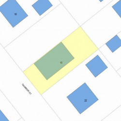 18 Gambier St, Newton, MA 02466 plot plan
