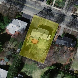 300 Homer St, Newton, MA 02459 aerial view