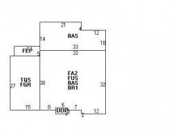 101 Carlton Rd, Newton, MA 02468 floor plan