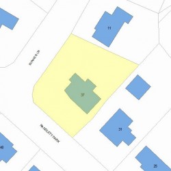 37 Randlett Park, Newton, MA 02465 plot plan