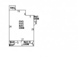 216 River St, Newton, MA 02465 floor plan