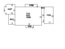 60 Crehore Dr, Newton, MA 02462 floor plan