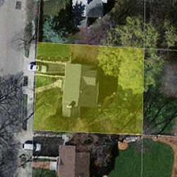 122 Upland Ave, Newton, MA 02461 aerial view