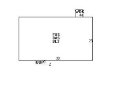 1005 Dedham St, Newton, MA 02459 floor plan