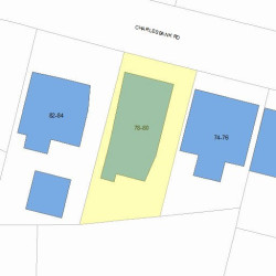 80 Charlesbank Rd, Newton, MA 02458 plot plan