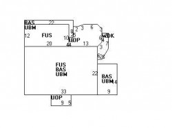 122 Carver Rd, Newton, MA 02461 floor plan