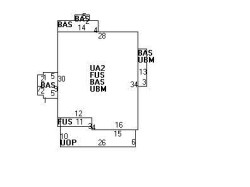 11 Russell Ct, Newton, MA 02460 floor plan