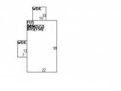 52 Hawthorn St, Newton, MA 02458 floor plan