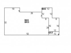 421 Waban Ave, Newton, MA 02468 floor plan