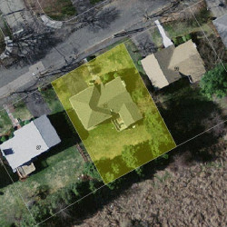 93 Brandeis Rd, Newton, MA 02459 aerial view