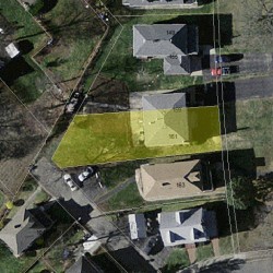 159 Jackson Rd, Newton, MA 02458 aerial view