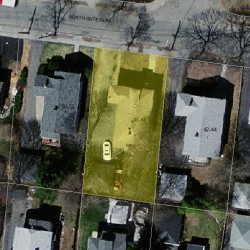 46 Gate Park, Newton, MA 02465 aerial view