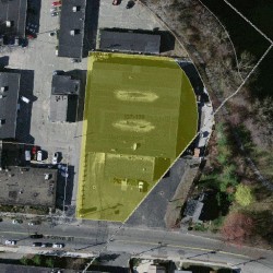 137 California St, Newton, MA 02458 aerial view