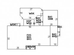 53 Druid Hill Rd, Newton, MA 02461 floor plan