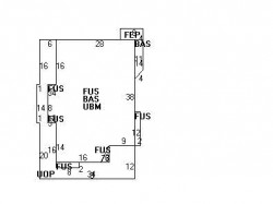 807 Chestnut St, Newton, MA 02468 floor plan