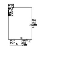 22 Claflin Pl, Newton, MA 02460 floor plan