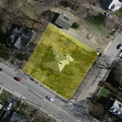 33 Washington St, Newton, MA 02458 aerial view