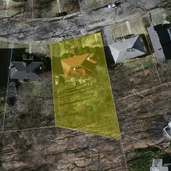 51 Westchester Rd, Newton, MA 02458 aerial view