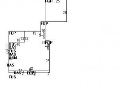 125 Prince St, Newton, MA 02465 floor plan