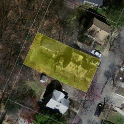 101 Hawthorne Ave, Newton, MA 02466 aerial view