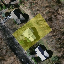 720 Dedham St, Newton, MA 02459 aerial view